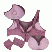 Fashion Lace Post Surgical Bra with Pockets