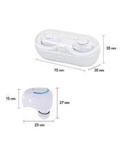 HBQ QI8 TWS Twins Earphones Mini Earbuds With Charger Box Stereo Bluetooth 4.2 Headphones