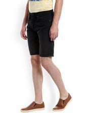 Black Denim Shorts For Men