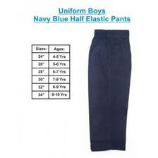 Boys School Pant Navy Blue
