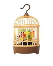 Battery-Operated Parrot's Bird Cage