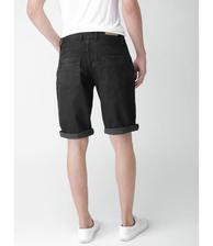Activewear - Men's Black Denim Shorts. AA-06