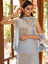 Chiffon Collection Sultry Blue Knac-1080