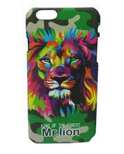 Night Glow Animal Print Mobile Cover For iPhone 6 & 6s - Mr.Lion