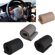 Car Steering Wheel Cover With Needles and Thread Auto