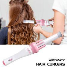 Automatic Hair Curler Wand Ceramic Auto Rotate Beach Waver iron Electric Curlers - 2478