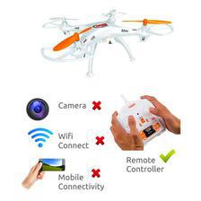 Cyclone Nano Quadcopter RC Drone Mini Helicopter without Camera - White