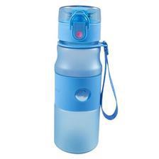 Premium Quality School and Office Water Bottle - Narrow Mouth - PVC Hard Plastic - 550ml - Blue