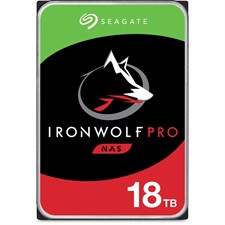 Seagate 18TB IronWolf Pro 7200 rpm SATA III 3.5" Internal NAS HDD | ST18000NE000