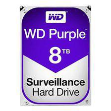 WD Purple 8TB Surveillance Hard Disk Drive - Intellipower SATA 6Gb/s  3.5 Inch