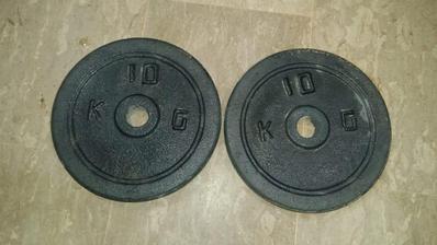 10 KG Gym Weight Plates Total - 20Kg