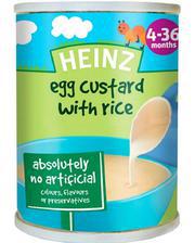 Heinz Baby Food Egg Custard With Rice 128gm