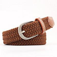 Casual Stretch Woven Belt Mens,Women's Child Elastic Belts For Jeans