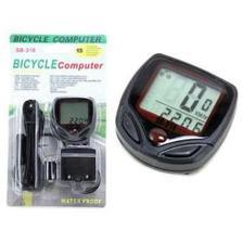 Bicycle Computer SHENBA SB-318 Wired Bicycle Bike Digital LCD Display Speedometer Stopwatch