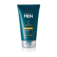 North For Men Recharge Face Wash & Scrub