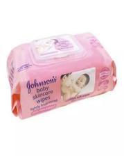 Jhonsons baby wipes for babies 84 sheets original
