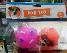 Pet Puppy Dog Squeaky Toy Fetch Ball Toys