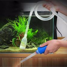 Aquarium Manual Cleaner Tool Siphon Gravel Suction Pipe Filter Fr Fish Tank Vacuum Water Change Pump Tools Filters & Accessories