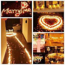 24 PCS LED Tea Light Flameless Votive Candles Battery-Powered Church Lighting Flickering Home Wedding