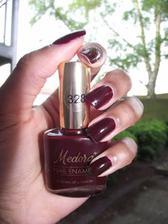 original Medora Maroon colour nail polish for girls and womans