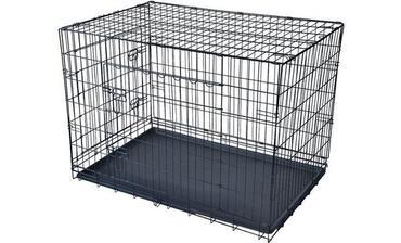 FOLDING CAGE - BEST FOR KITTEN - PUPPY - LITTLE BREED IN DOGS - IRON CAGE