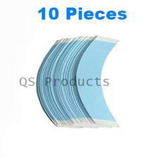 Blue Wig Tape, Front Lace Double Sided Hair System Wig Extension Tape Strips Strong adhesive - 10 Piece/Pack