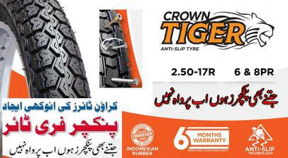 Crown Punture Free Tyre for Motorcycle