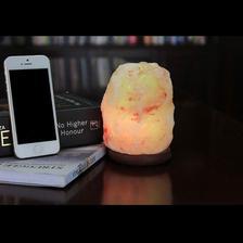 USB Himalayan Natural Shape Salt Lamp with Multi Color-Changing LED Bulb (Best Gift) (Himalayan Salt)