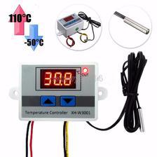 XH-W3001 W3001 Temperature Controller Digital LED AC 220V Thermometer Thermo Controller Switch Probe