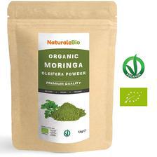 Organic Moringa Oleifera Leaf Powder [ Premium Quality ] 1kg  100% Bio, Raw and Pure  Leaves Picked from The Moringa Oleifera Plant  Superfood Rich in...
