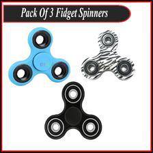 Pack Of 3 Fidget Spinner Toy For Kids