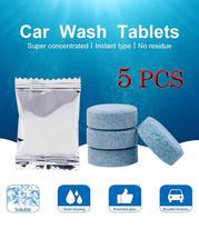 Pack Of 5 Car Windshield Detergent Tablets & Household Cleaner