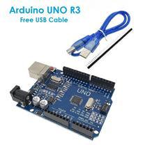 Arduino Uno R3 SMD With USB Cable MEGA328P ( ATMEGA16U2 )