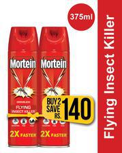 Pack of 2 Mortein FIK 375ml Save Rs.140 Retail