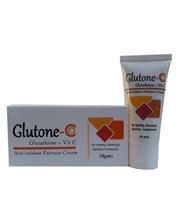 GLUTONE C Cream, Skin Whitening & Brightening / Fairness Cream 30g
