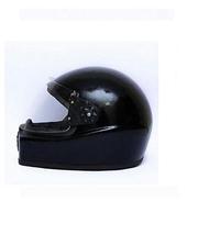 A1 Motorcycle Helmet Black - Shine