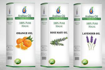 Pack of 3 oils - Orange oil, Rosemary Oil &  Lavender Oil