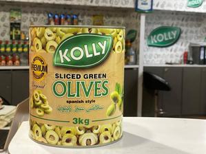 Sliced Green Olives - #10 Can