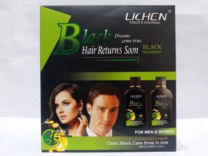 Black Hair returns Soon Shampoo 200ml For Men& Women