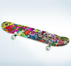 Skate Board Multicolor