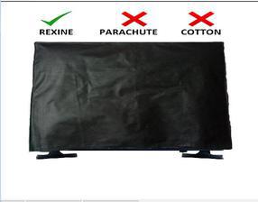 LED TV COVER REXINE SIZE 32, TV PROTECTOR REXINE BETTER THEN PARACHUTE FABRIC