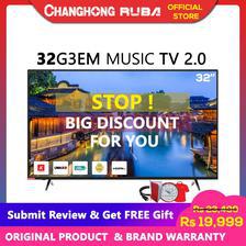 Changhong Ruba - 32 inch - HD - L32G3EM - LED TV - Black