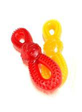 Rubber Chewing Dog Toy -Multicolor