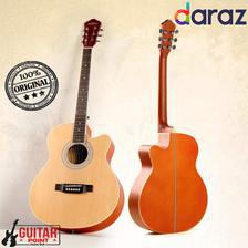 Acoustic Guitar High Golossory Cutaway - Large Size Real Guitar - Truss Rode - Bag - All Acessories