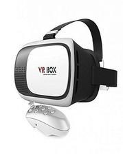 3D Glasses Vr Box With Bluetooth Remote