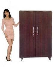 5 Feet Lamination Wardrobe Cupboard Brown    Almari shoe rack cabinet kids furniture