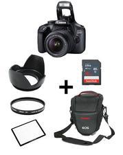 Pack Of 6 - Canon EOS 3000D with lens 18-55mm Screen Protectoe Lens Hood Bag 16GB Card Lens Filter
