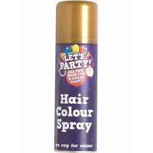 Gold Hair Colour Spray