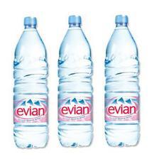 PACK OF 3 : EVIAN NATURAL MINERAL WATER 500ML IMPORTED