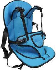 Baby Care Multi-Function Car Cushion Seat - Blue